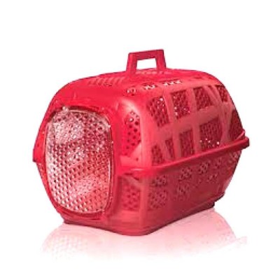 Imac Carry Sport Dog and Cat Medium Carrier Red